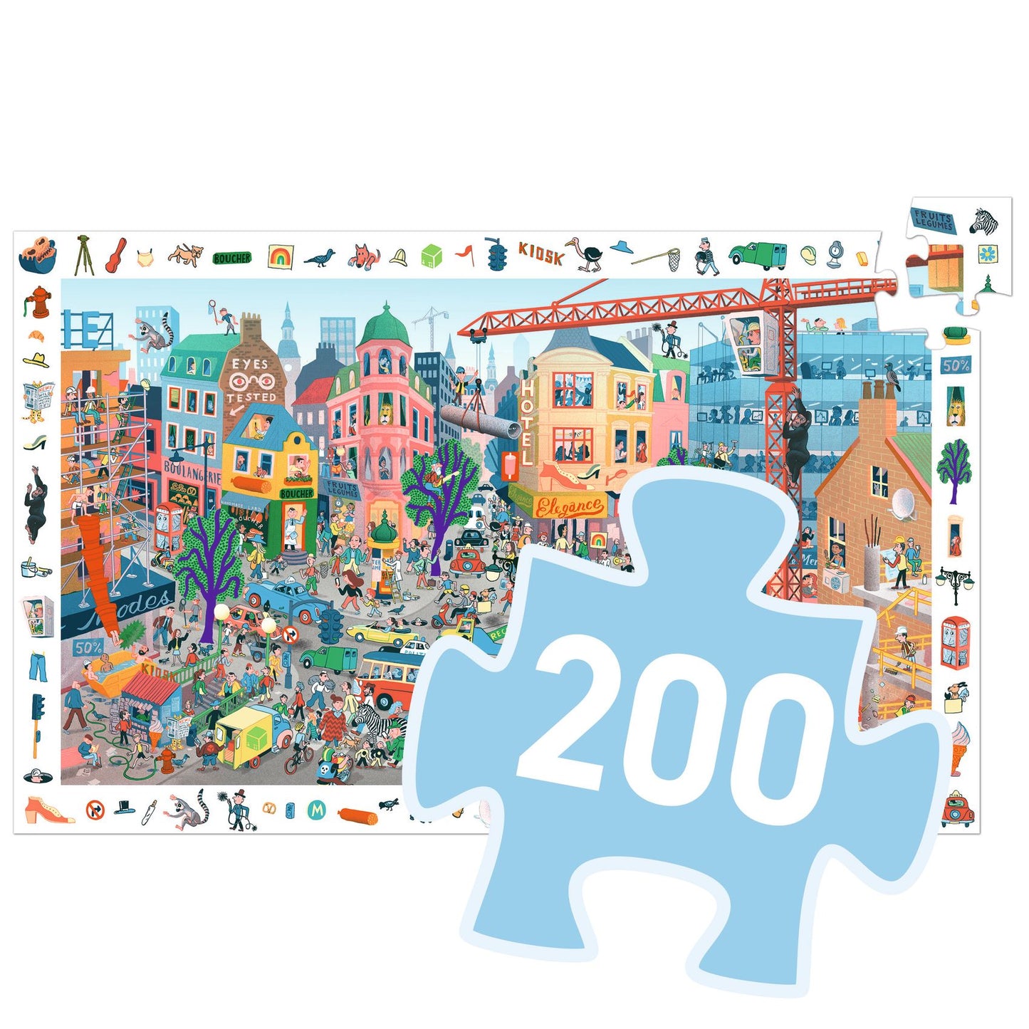 The City Observation Puzzle 200pcs