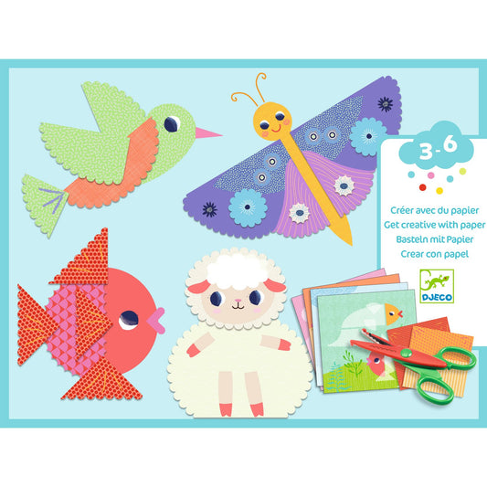 Crinkle Cutting - Collage Craft Set