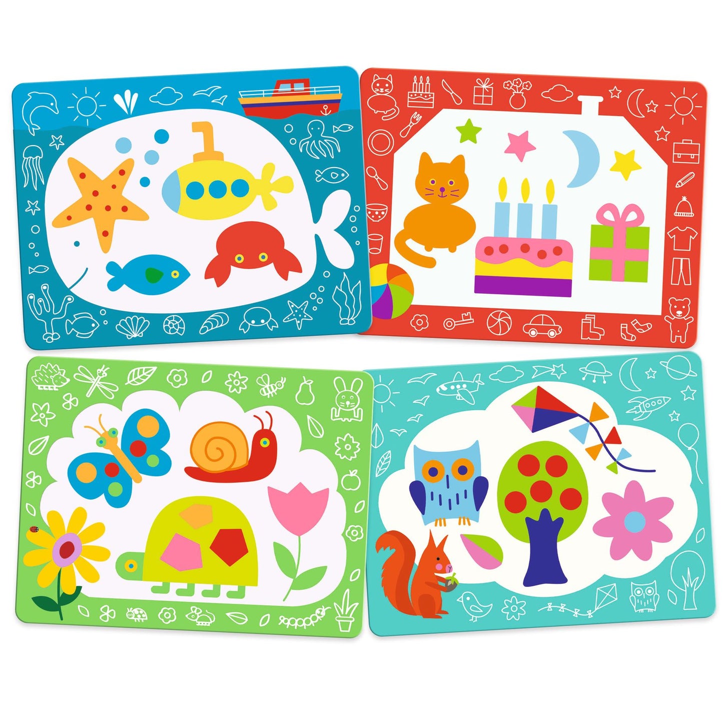 Magic Scribbles - Magic Colouring