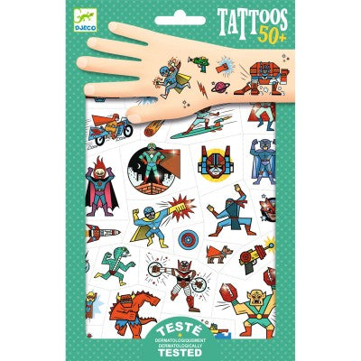 Tattoos - Heroes vs Villians