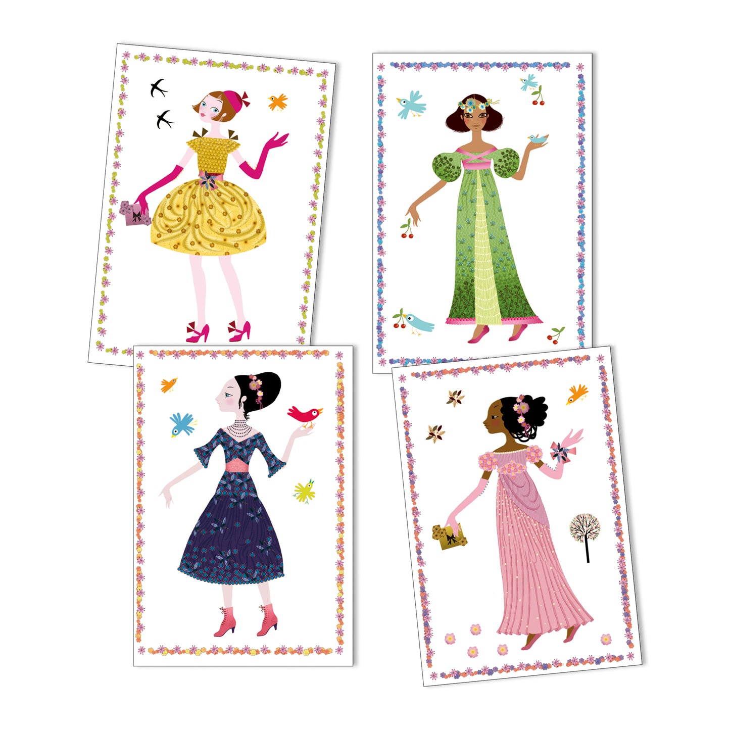 Paper Dolls - Dresses Through The Season