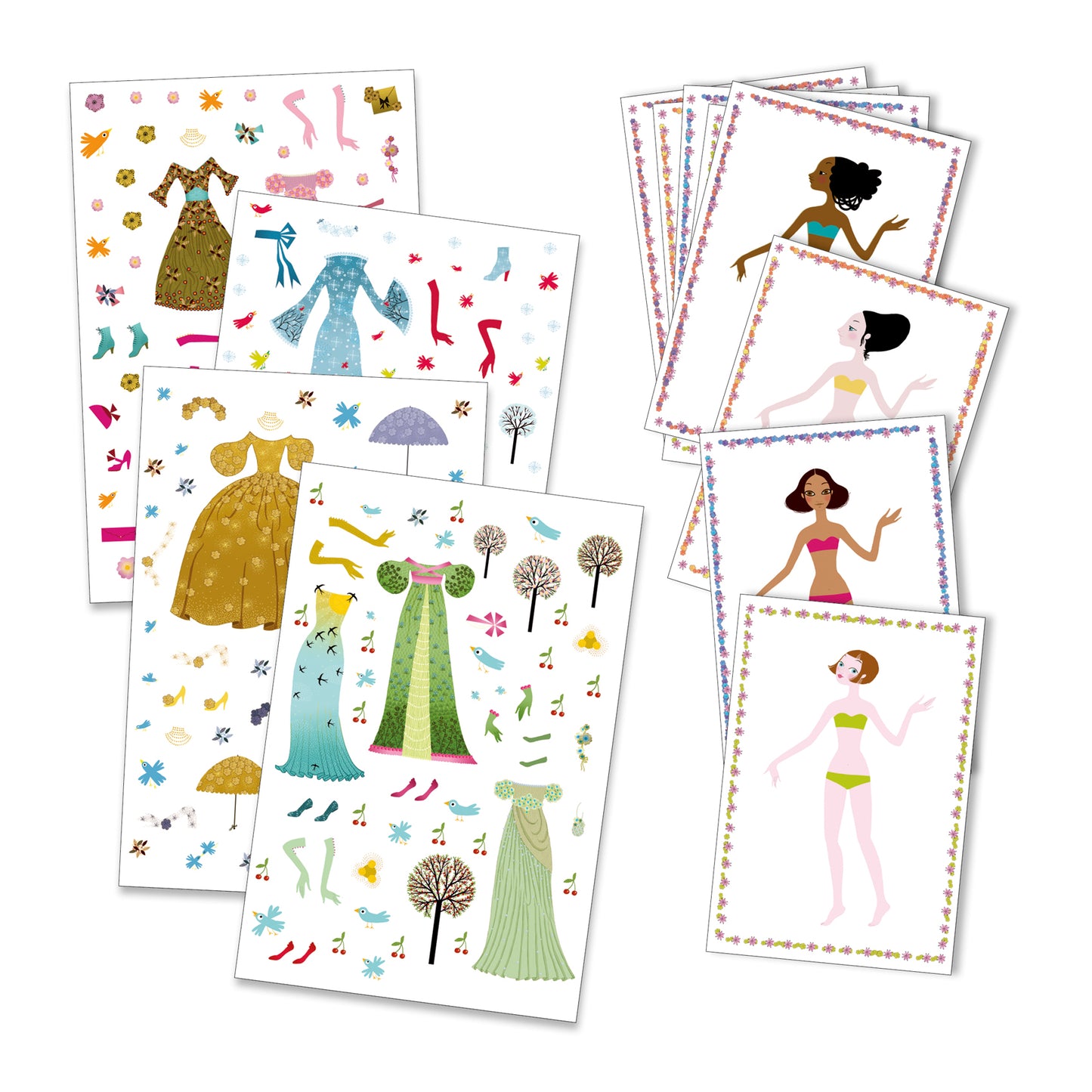 Paper Dolls - Dresses Through The Season