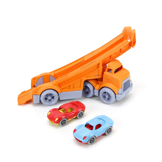 Racing Truck with 2 Cars