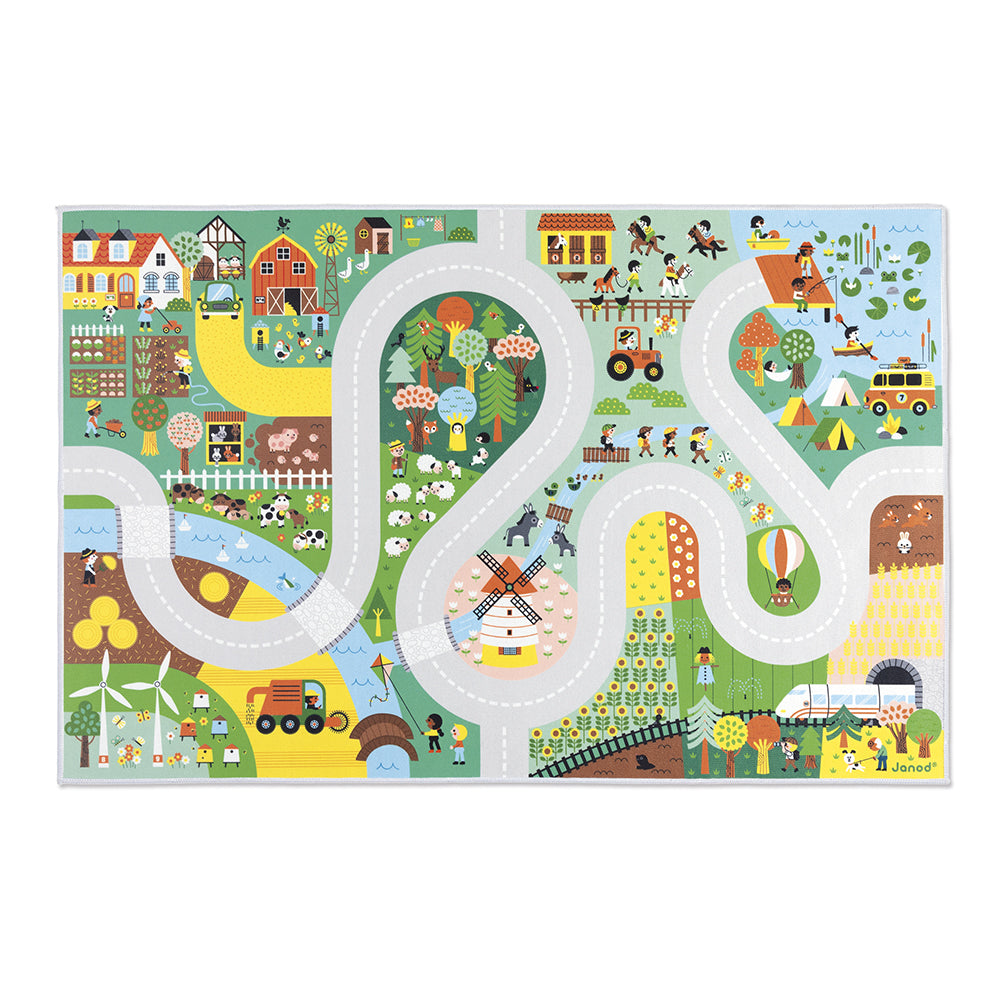 Cross Roads - Countryside Play Mat