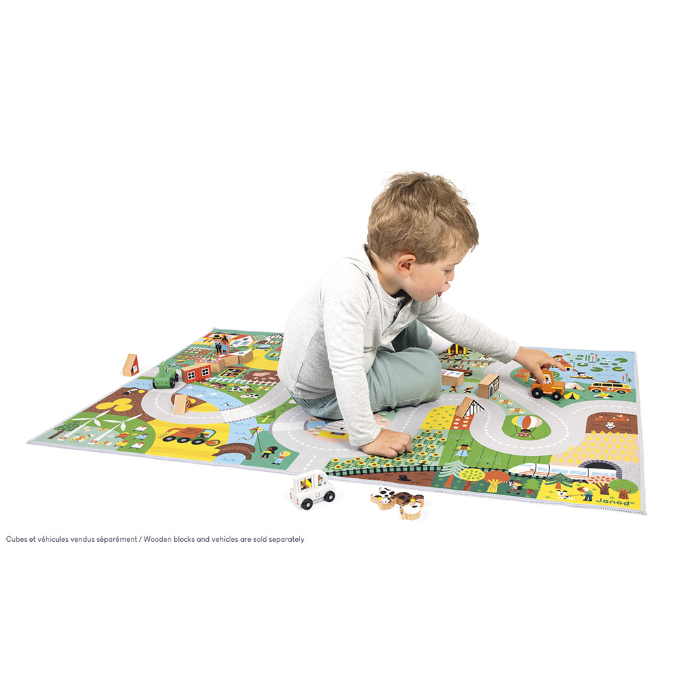 Cross Roads - Countryside Play Mat