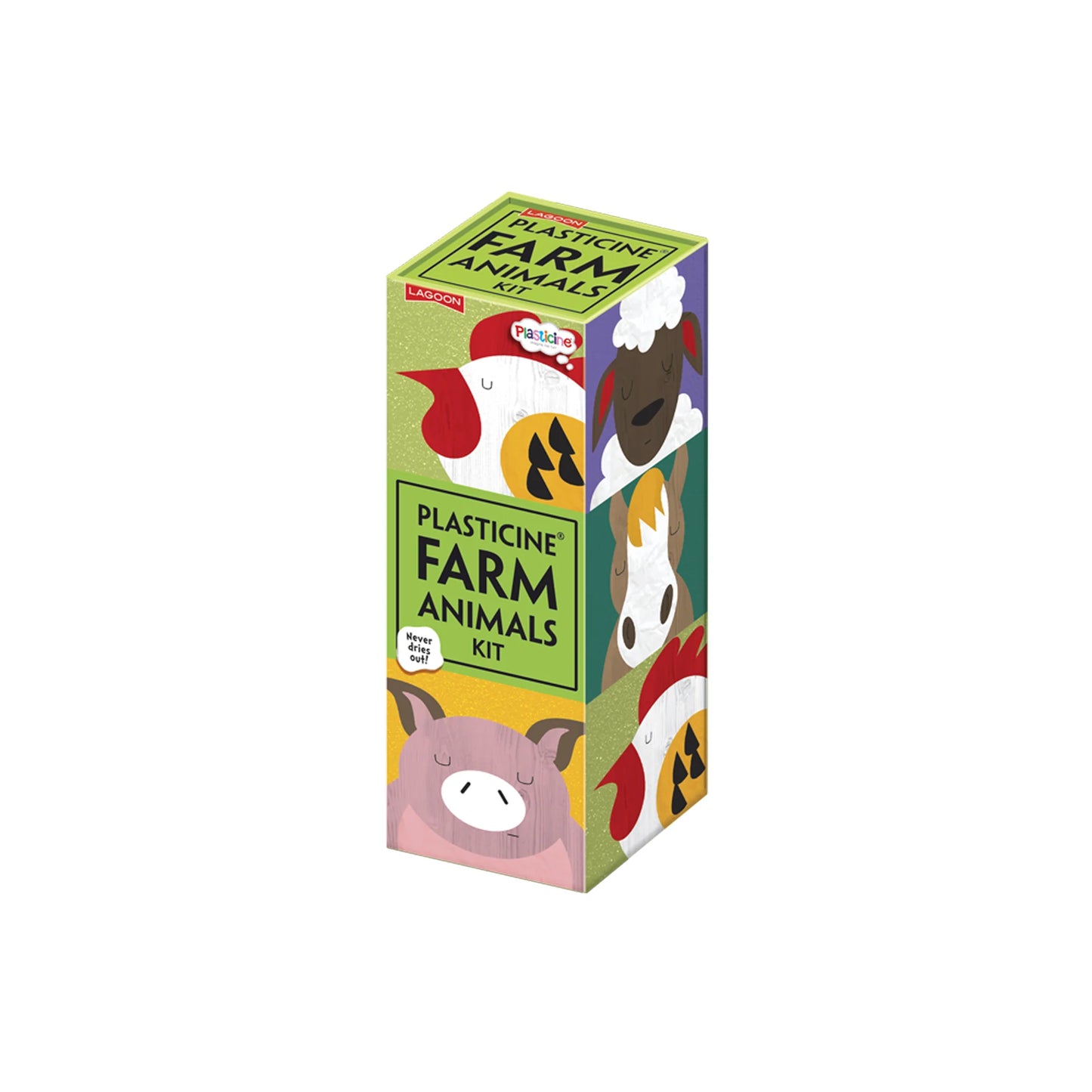 Plasticine Farm Animals Kit