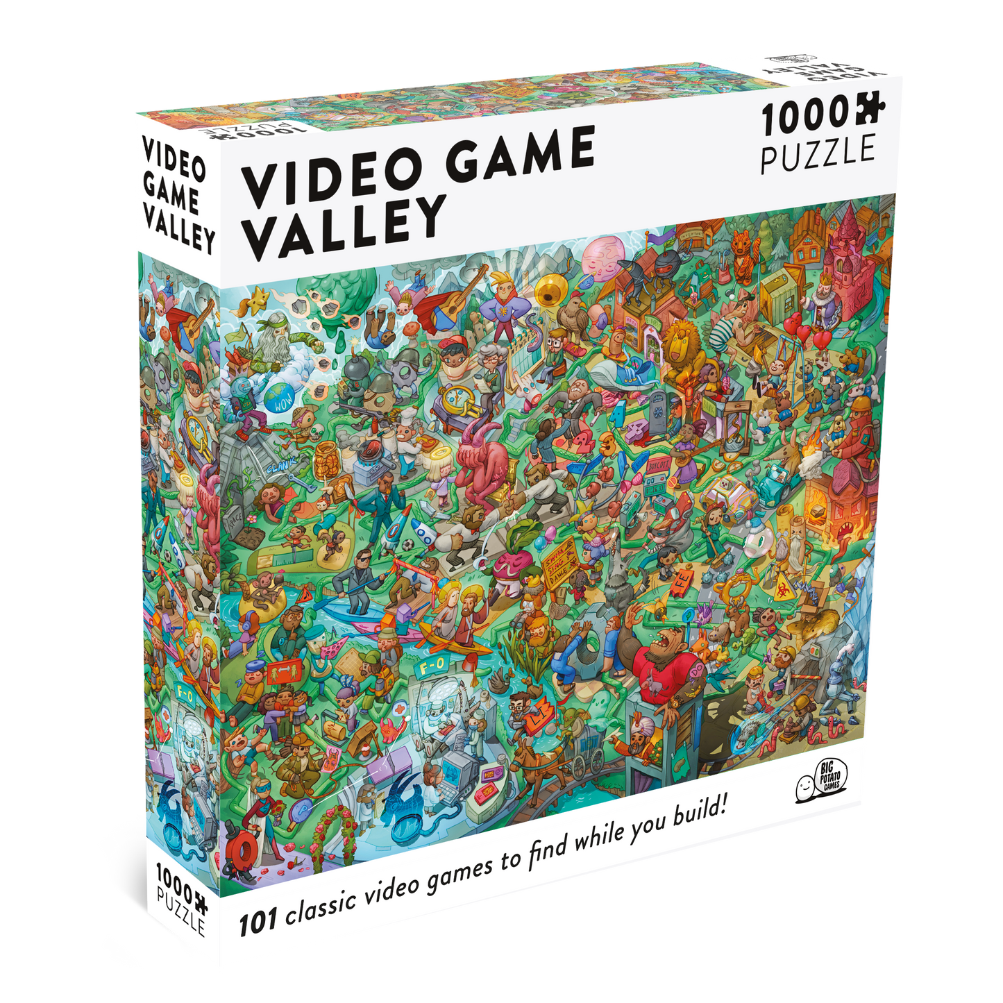 Video Game Valley Jigsaw Puzzle