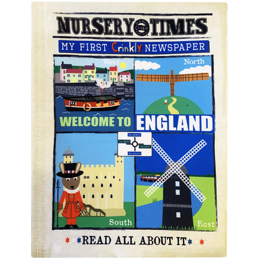 My First Crinkly Newspaper - England