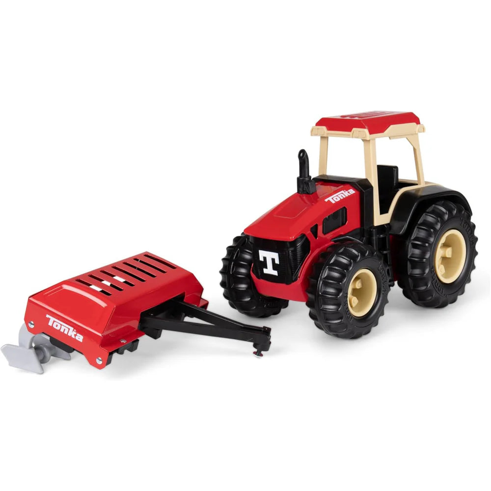 Tonka Steel Classics - Farm Tractor & Plough