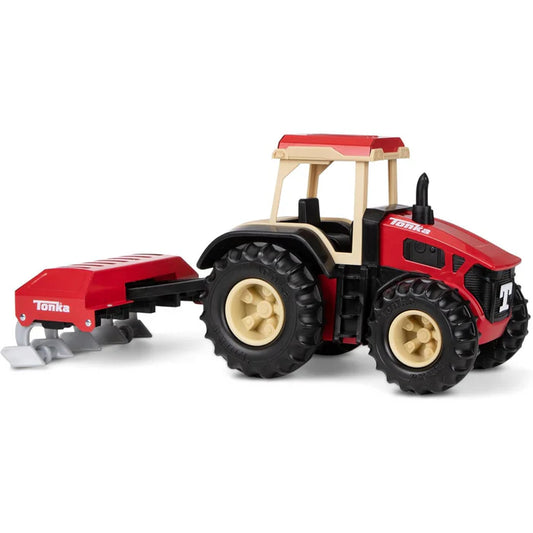 Tonka Steel Classics - Farm Tractor & Plough