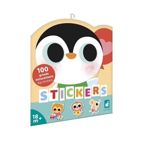 100 Stickers in Sheet - Baby Animals