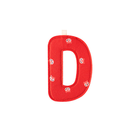 Fabric Letter D