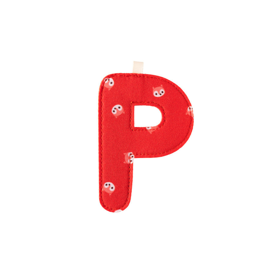 Fabric Letter P