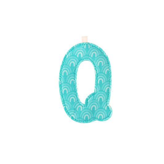 Fabric Letter Q