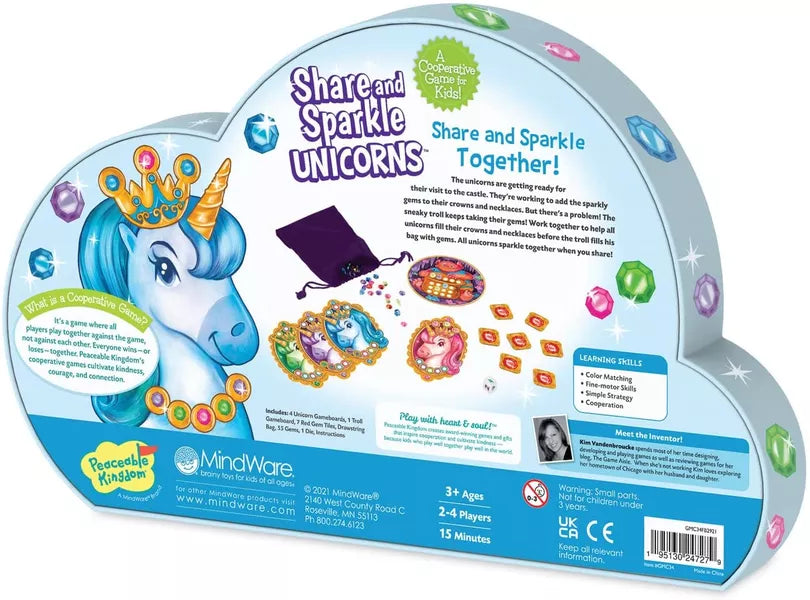 Share and Sparkle Unicorns Cooperative Game