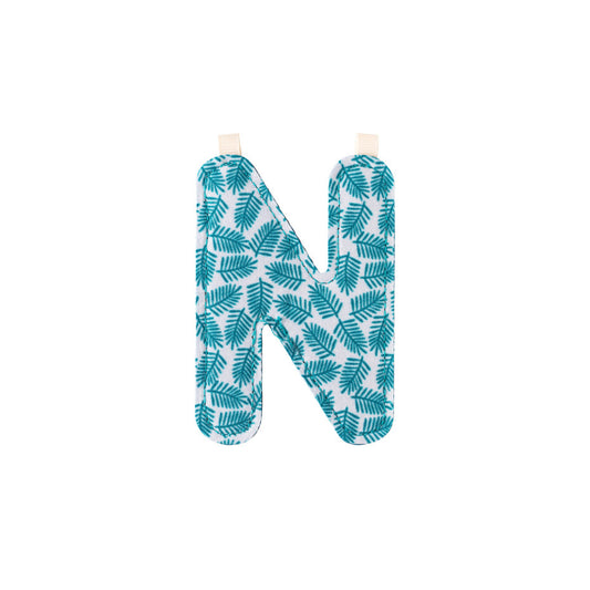 Fabric Letter N