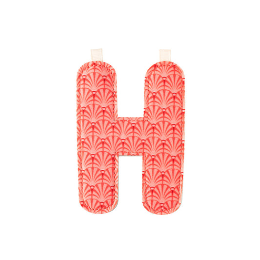 Fabric Letter H