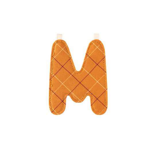 Fabric Letter M