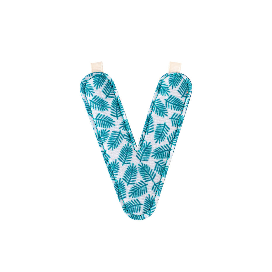 Fabric Letter V