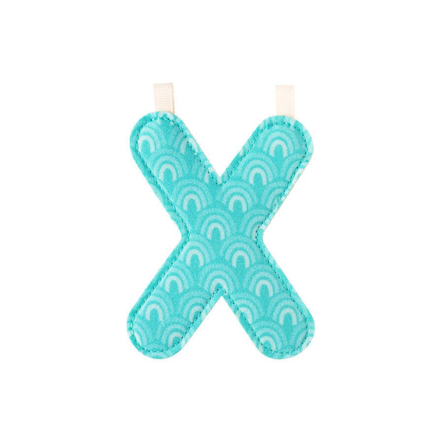 Fabric Letter X