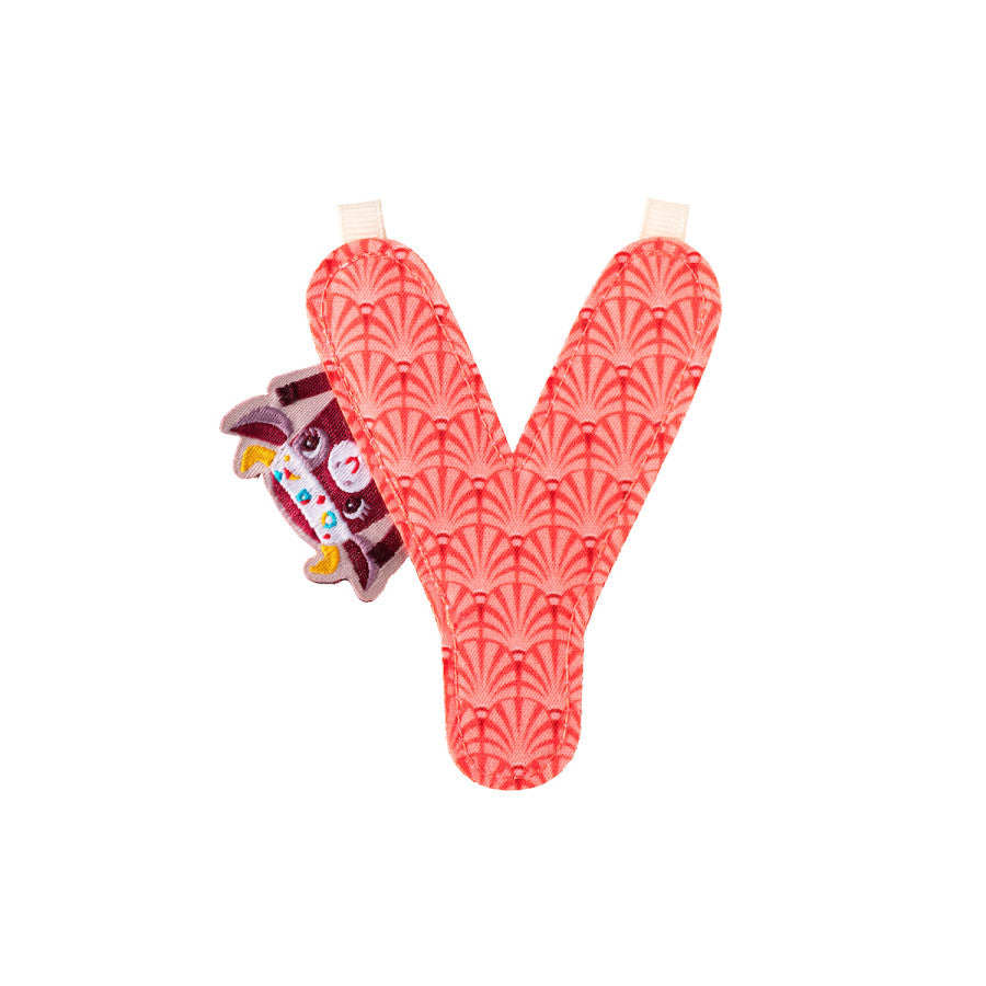 Fabric Letter Y