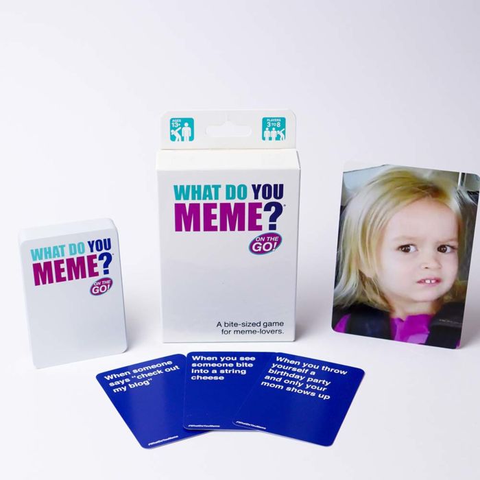 What Do You Meme? On The Go Game Travel