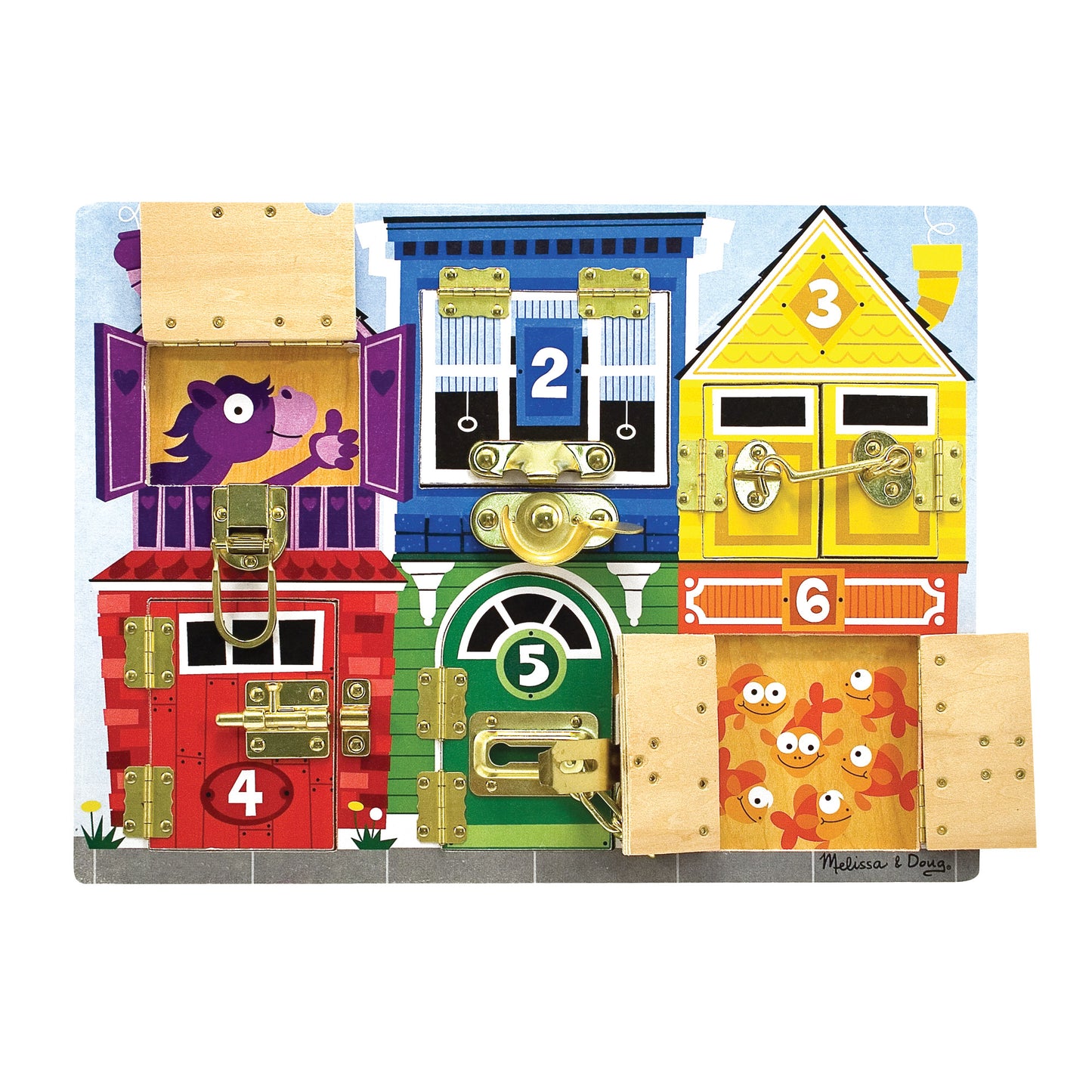Latches Wooden Activity Board