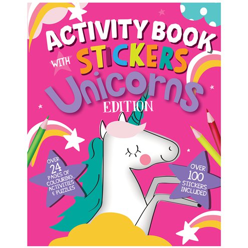 Unicorn Activity Book with Stickers