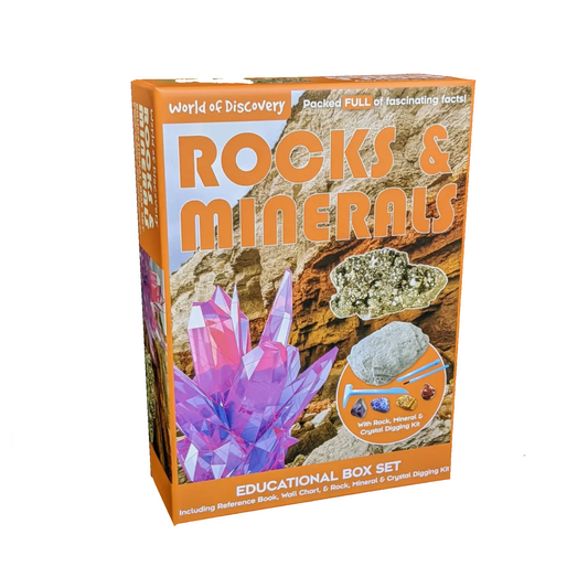 World of Discovery Rocks & Minerals Educational Box Set