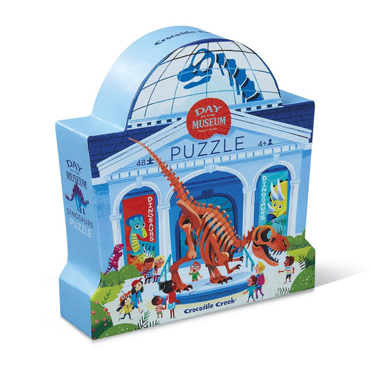 Day at the Dinosaur Museum 48 Pc Puzzle