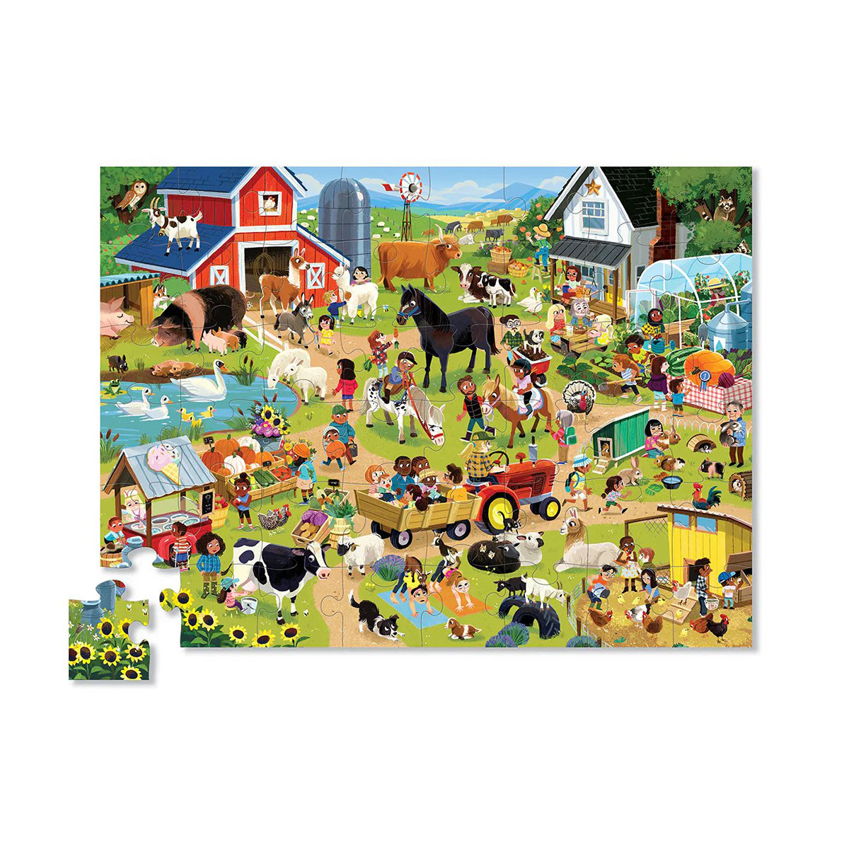 Day at the Farm 48 pc Puzzle