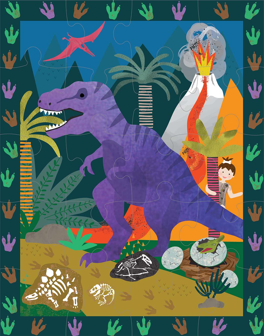 Magnetic Multi Play - Dinosaur