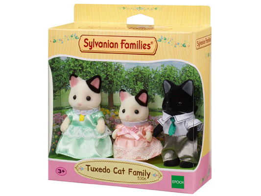 Tuxedo Cat Family - 5306