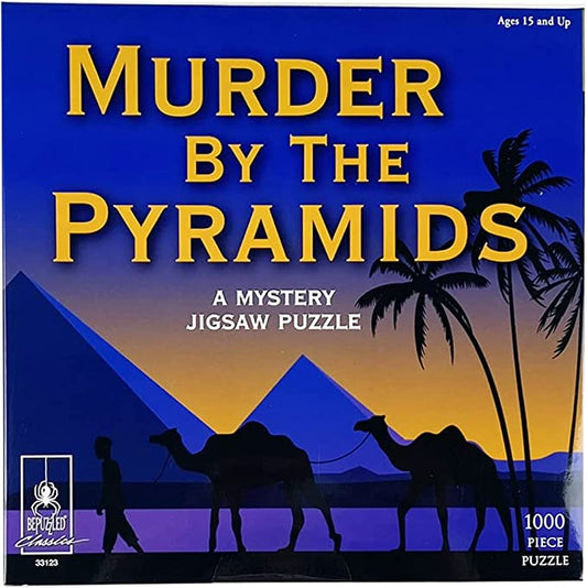 Murder By The Pyramids - A Mystery Jigsaw Puzzle
