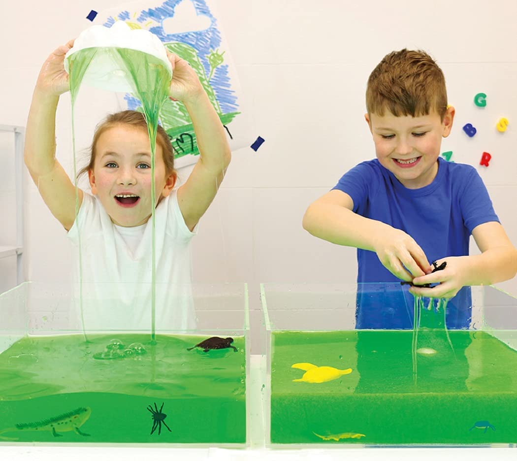 Dino Slime Play Green with 2 Figurines