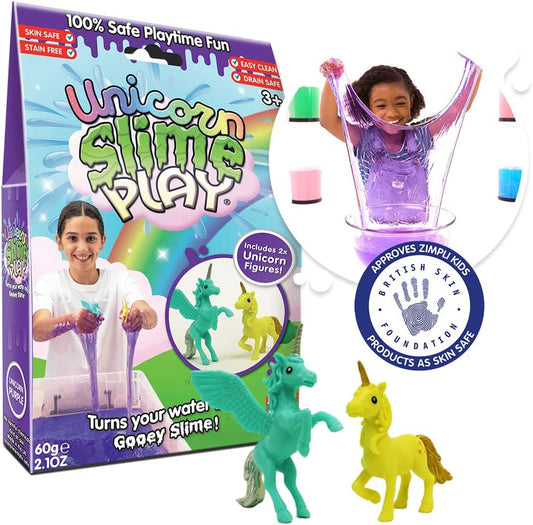 Unicorn Slime Play Purple with 2 Figurines