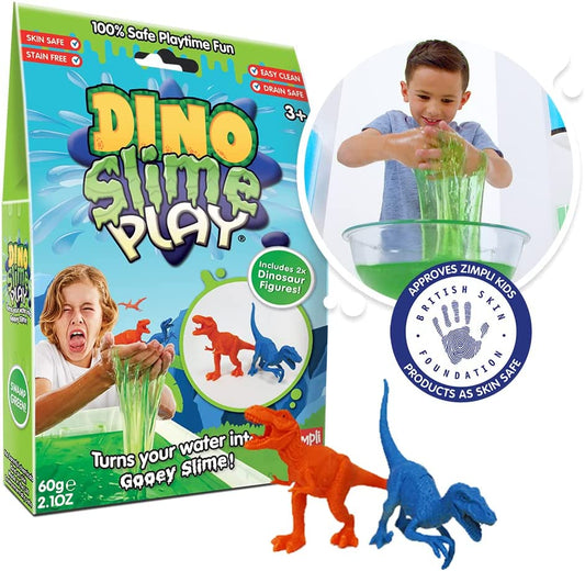 Dino Slime Play Green with 2 Figurines