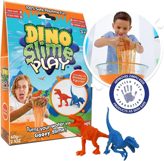 Dino Slime Play Orange with 2 Figurines