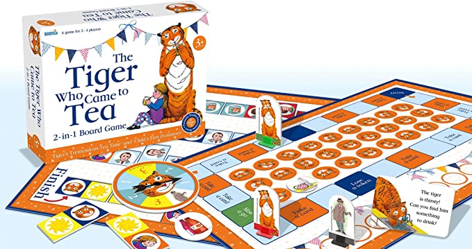 The Tiger Who Came To Tea - 2 in 1 Board Game