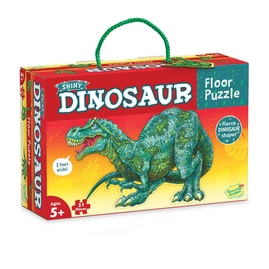 Shiny Dinosaur Floor Puzzle 51 pcs