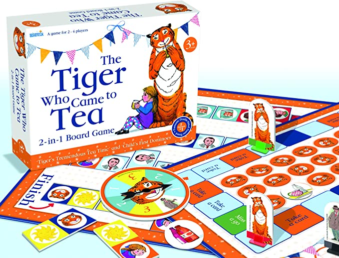 The Tiger Who Came To Tea - 2 in 1 Board Game