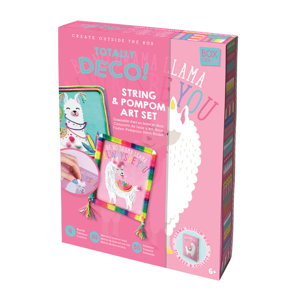 Totally Deco - String & Pompoms Art Set