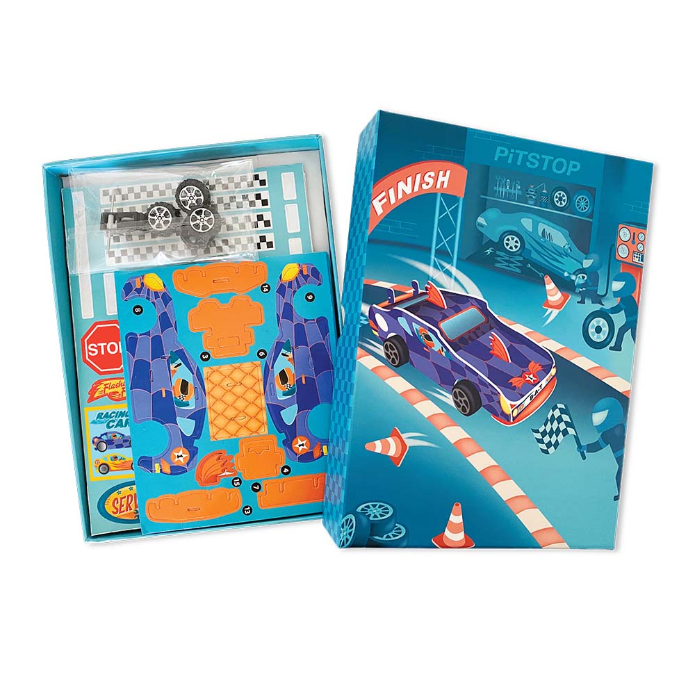 Totally Race Cars - Make your own Pull Back Cars