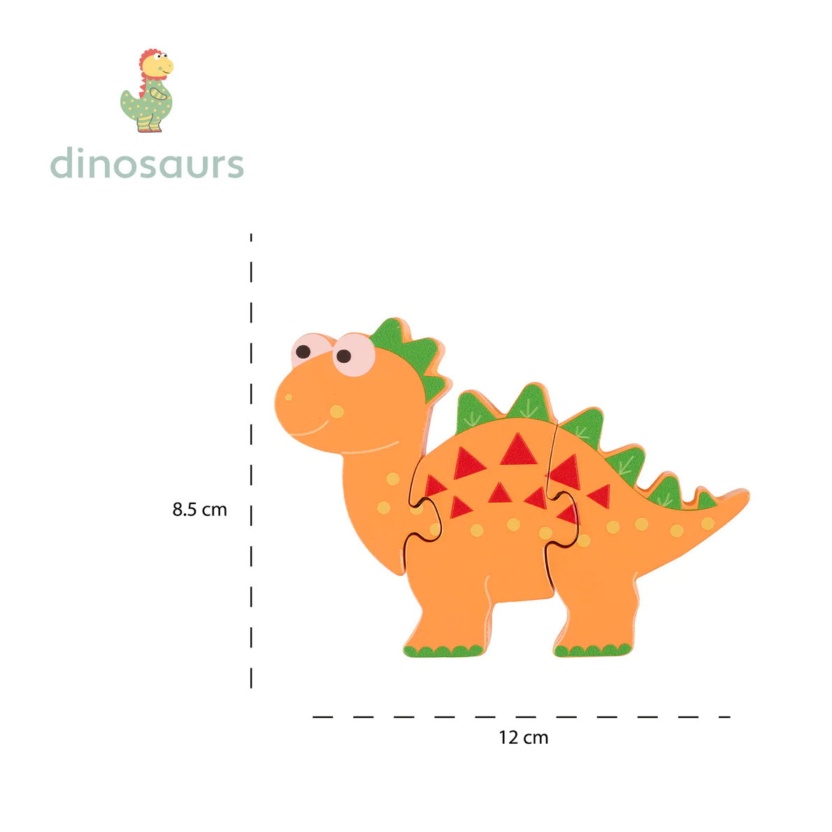 Stegosaurus Wooden Puzzle