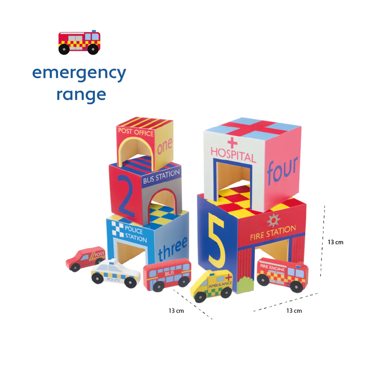 Emergency Stacking Cubes