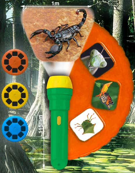 Natural History Museum Creepy Crawly Torch and Projector