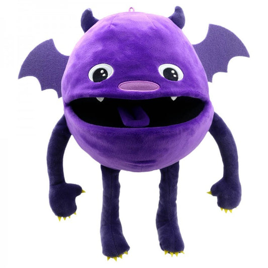 Purple Baby Monster Hand Puppet