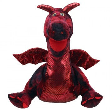 Enchanted Red Dragon Puppet