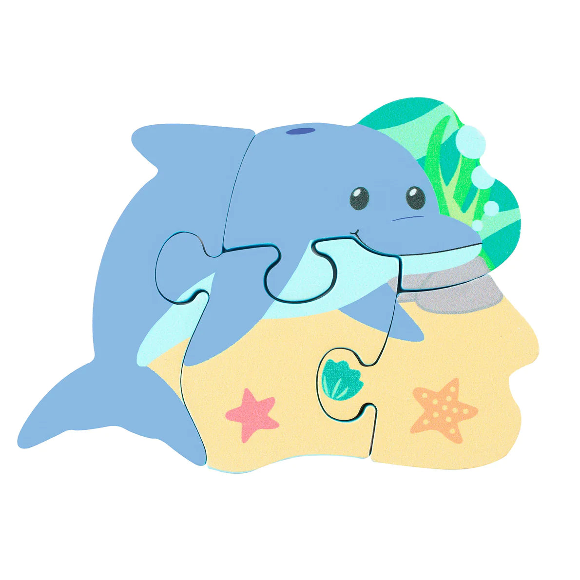 Dolphin Wooden Puzzle
