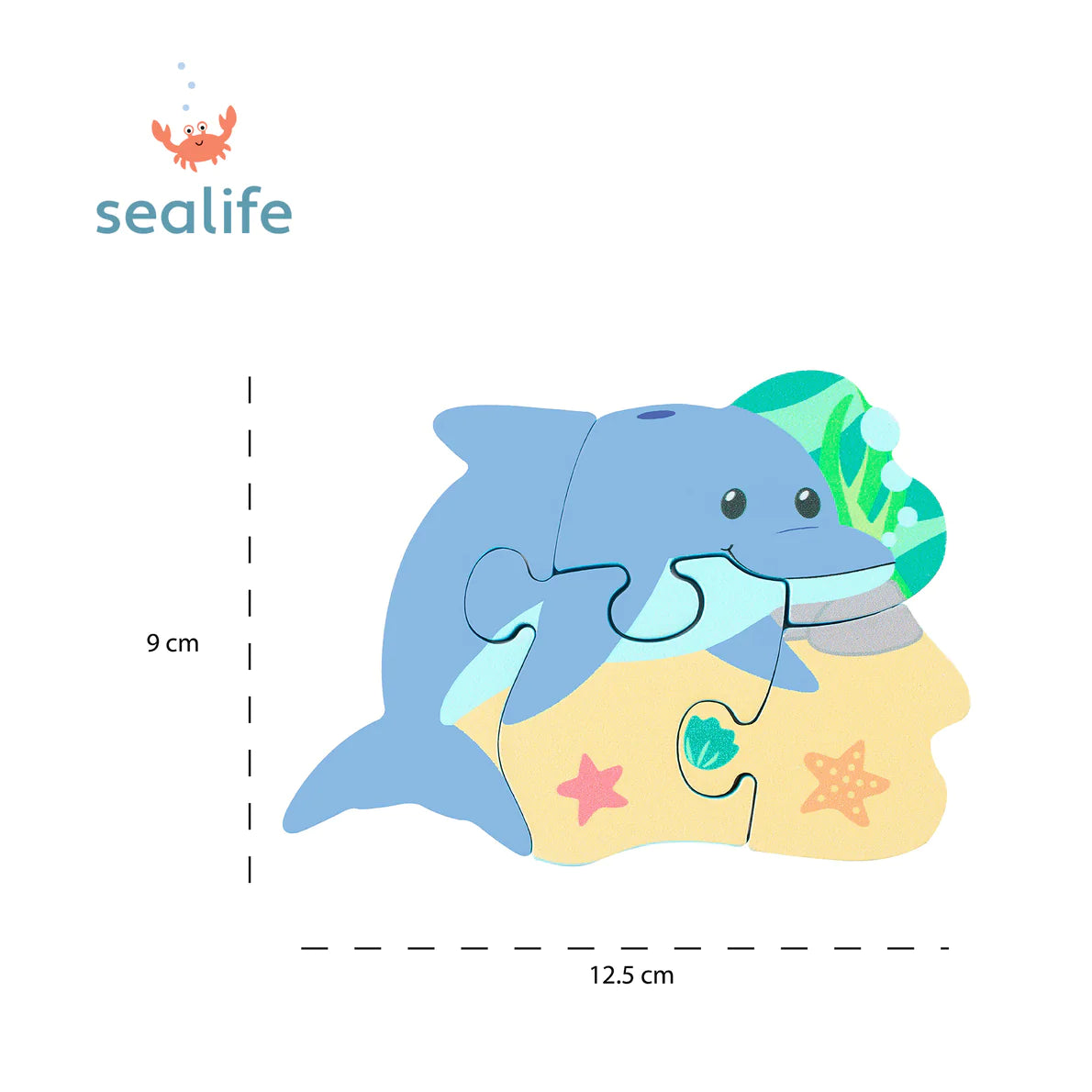 Dolphin Wooden Puzzle